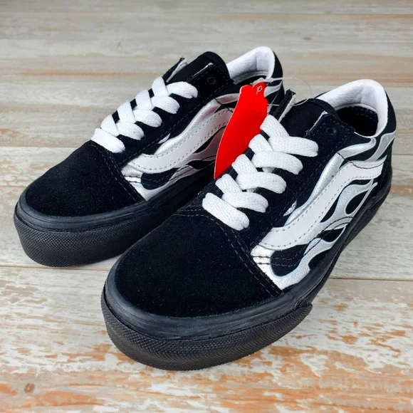 Vans Old Skool Metallic Flame - Picture 1 of 8